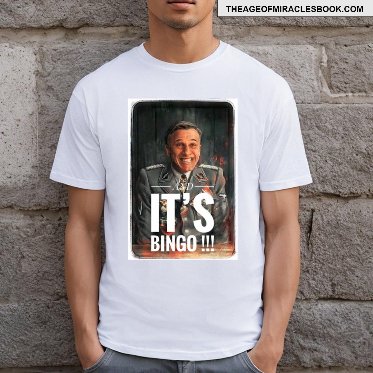 Christopher Waltz Bingo!! T-shirt