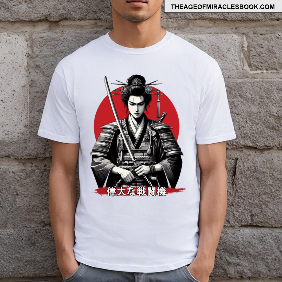 Great Samurai Warrior T-shirt
