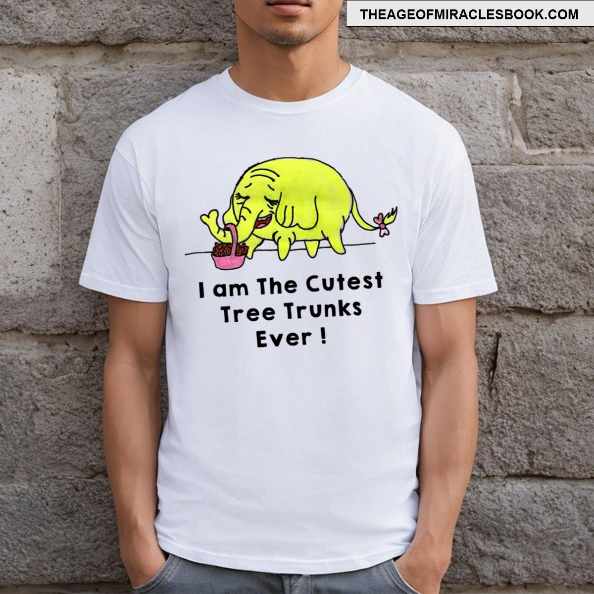 I Am The Cutest Tree Trunks Ever Adventure Time Tree Trunks T-shirt