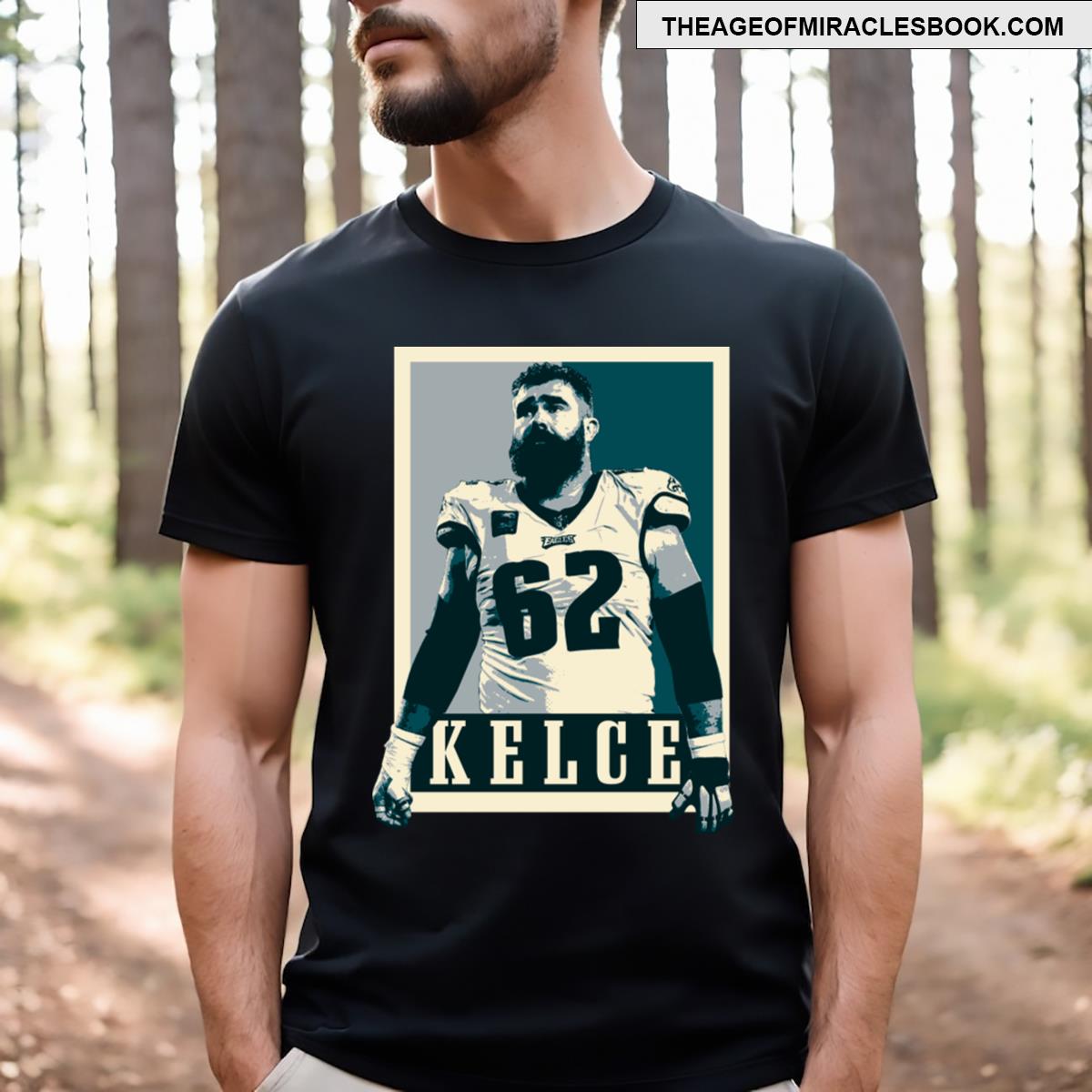 Jason Kelce Pop Art Style T-shirt