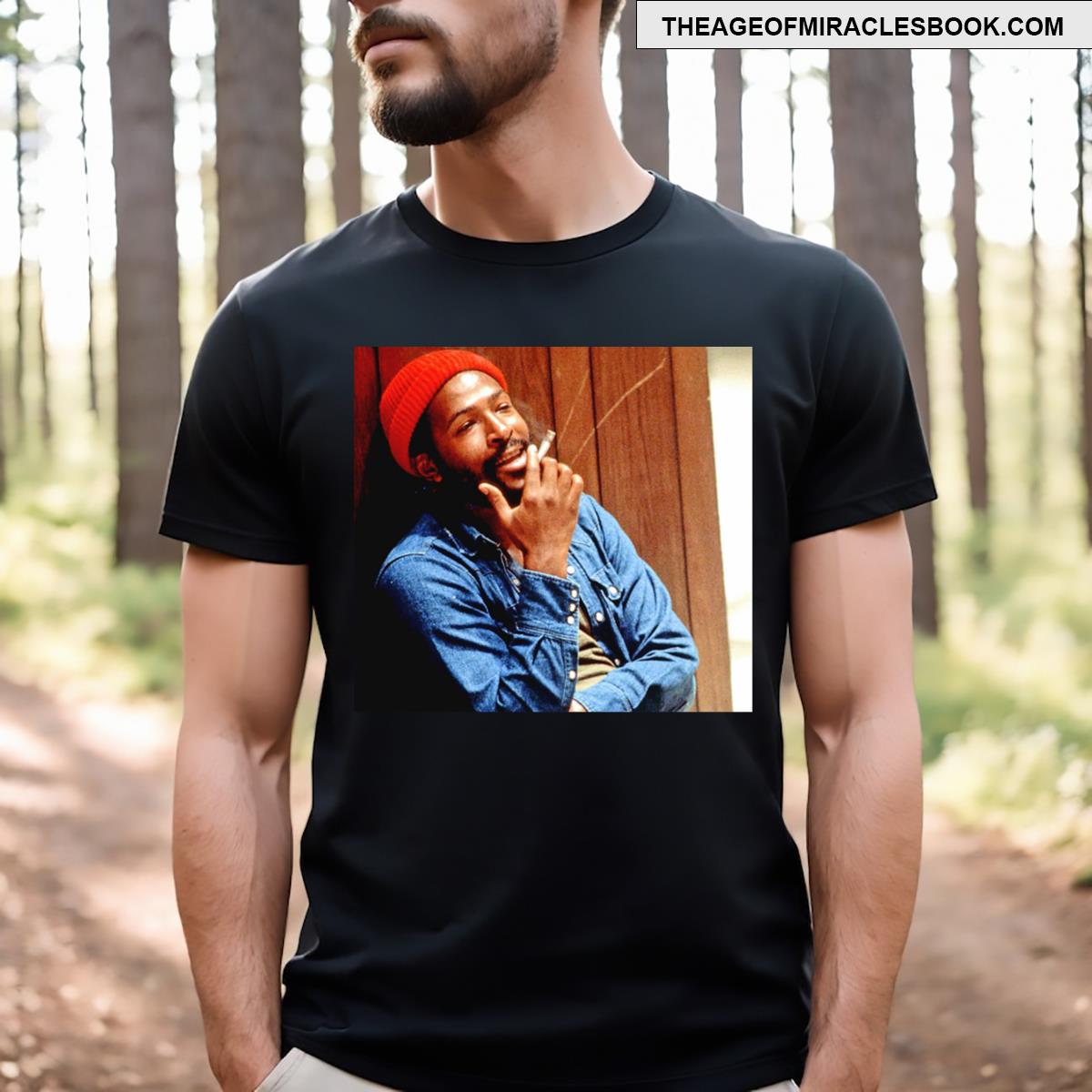Marvin Gaye Chilling T-shirt