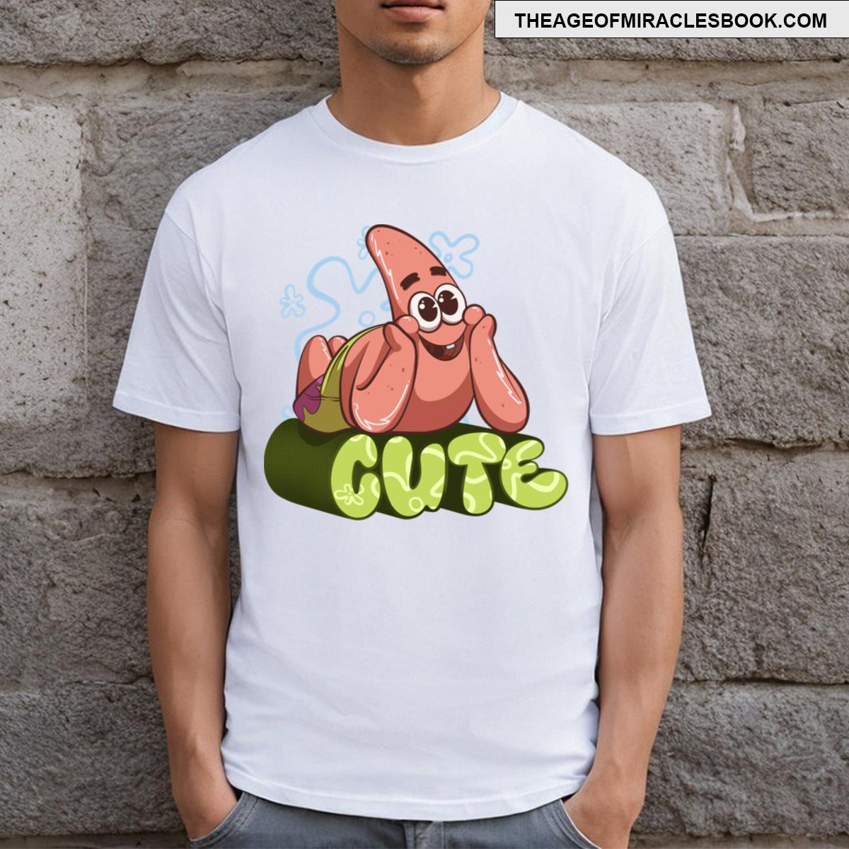 Patrick Star Cute Mode Cartoon T-shirt