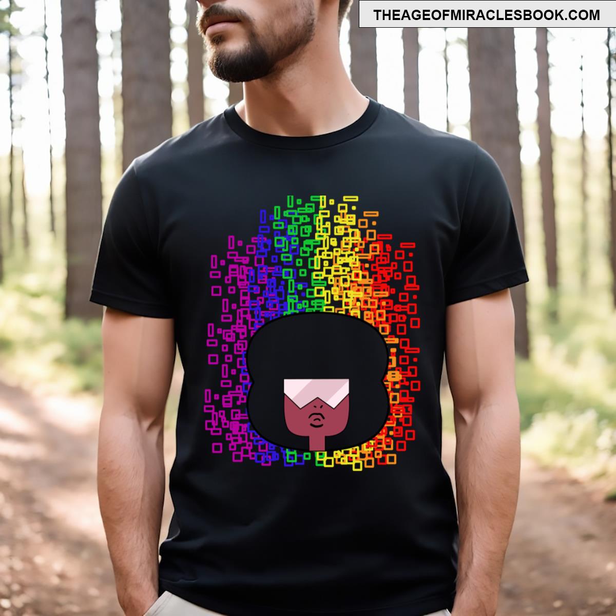 Pride Rainbow Garnet T-shirt