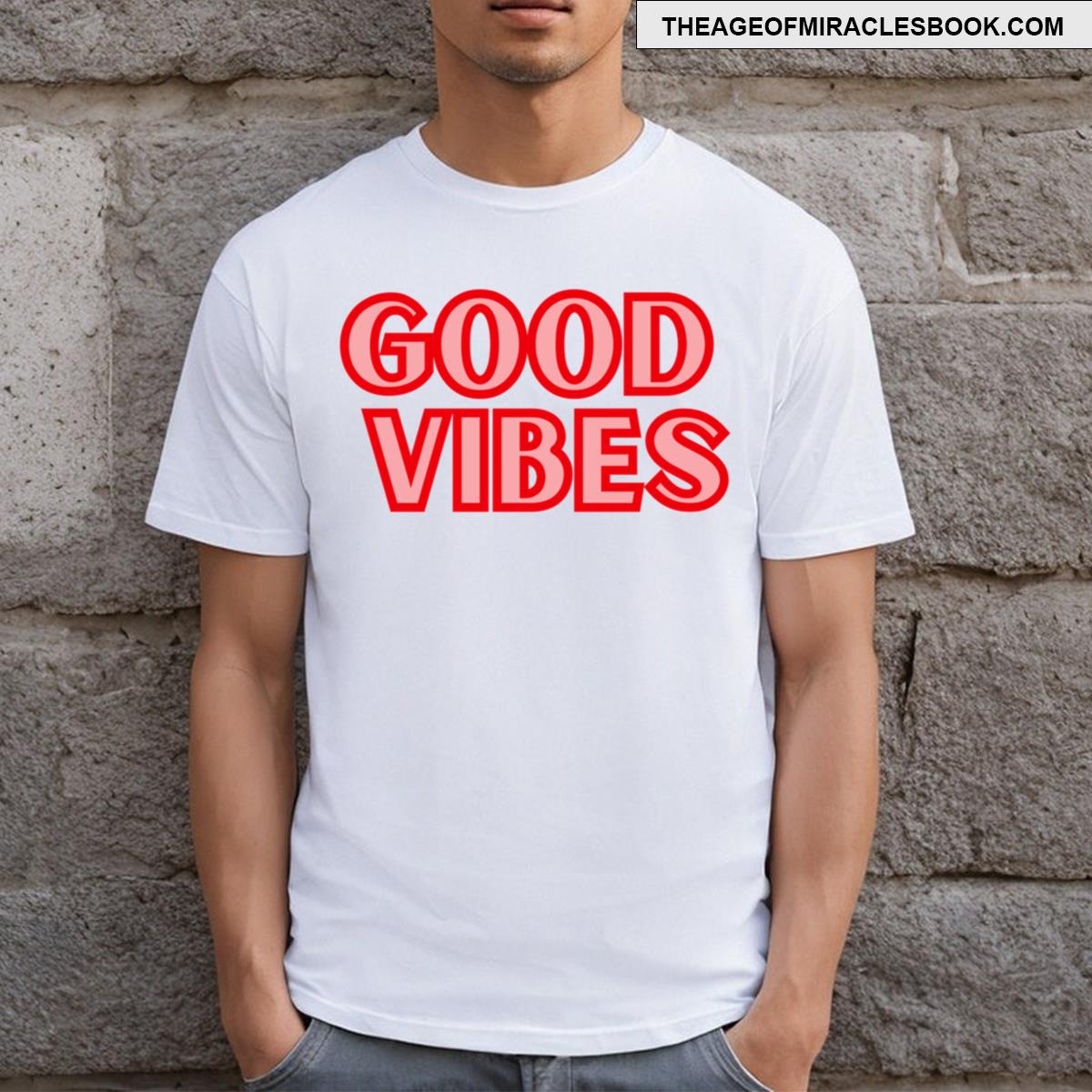 Red Good Vibes T-shirt
