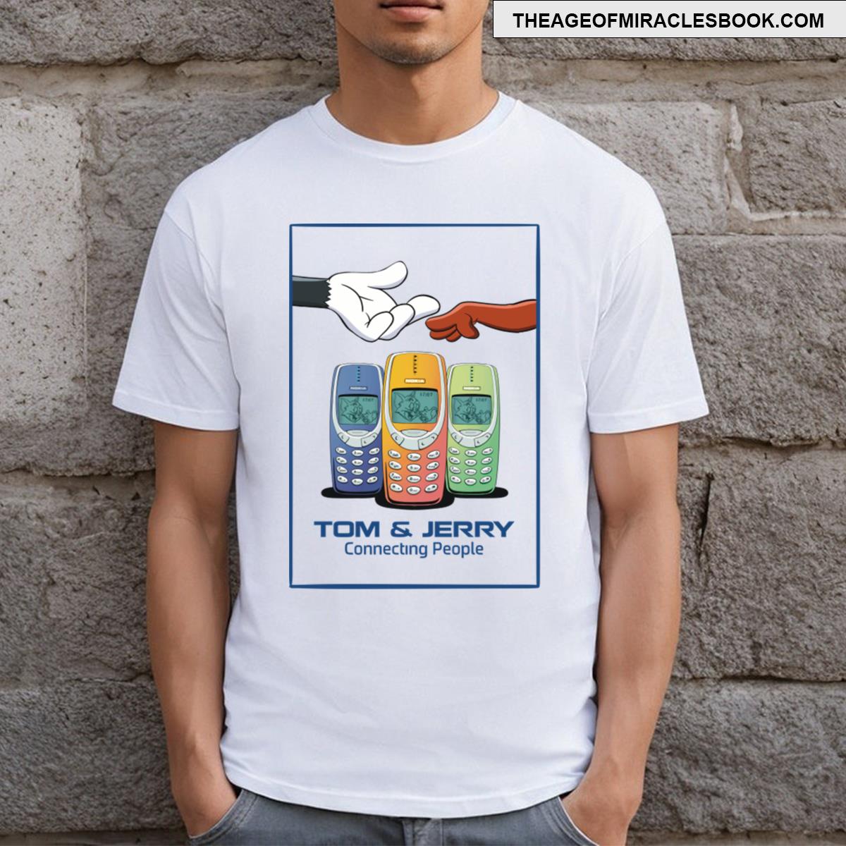 Tomjerry Connecting People T-shirt