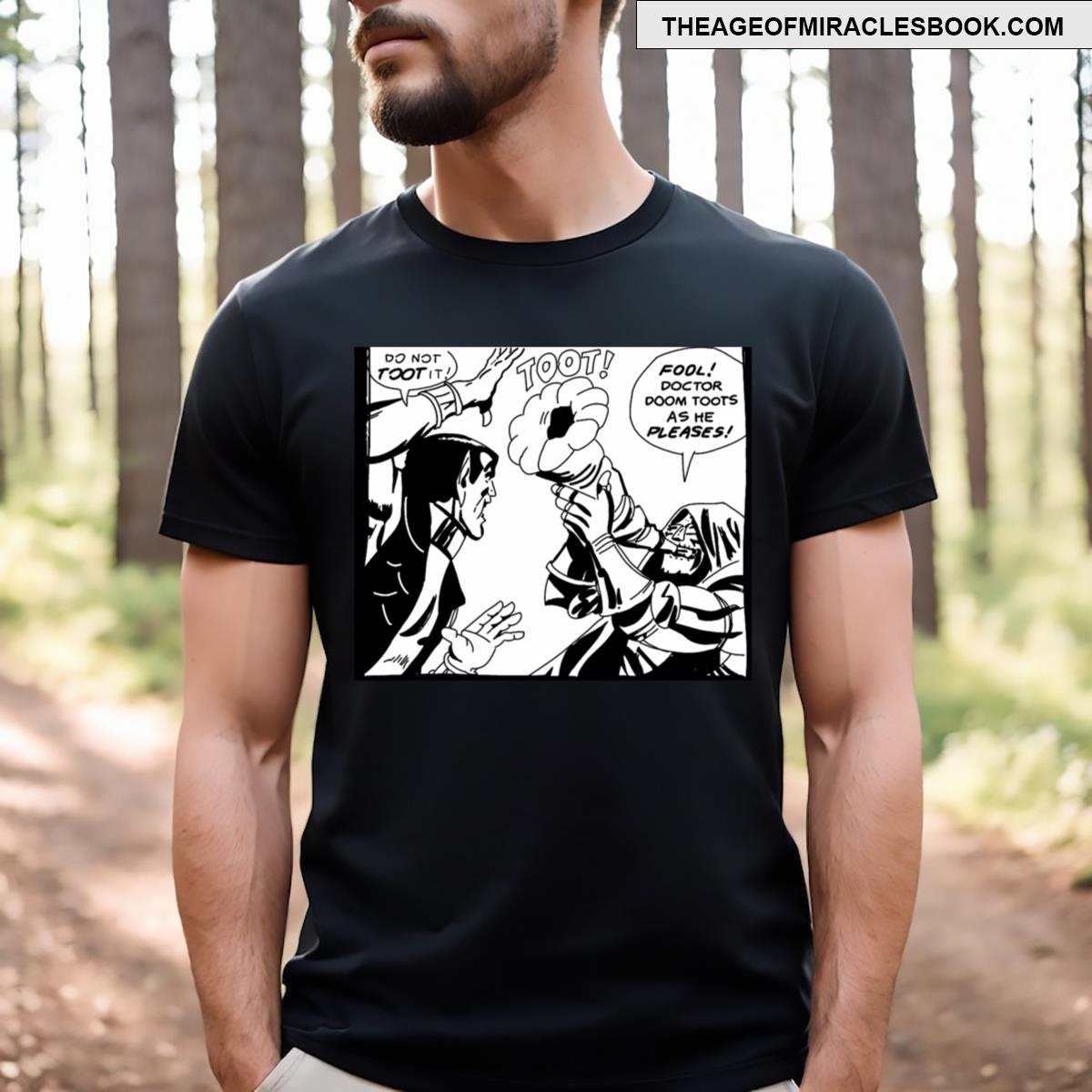 Dr Doom Toots T-shirt