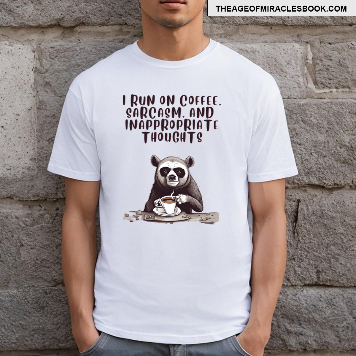 Funny Sarcasm And Inappropriate Thoughts Art T-shirt