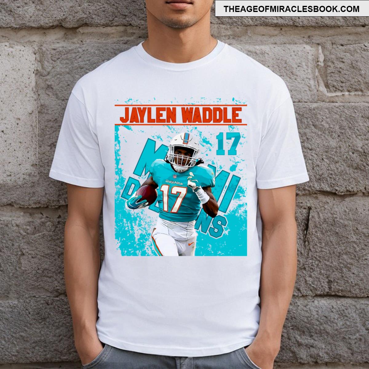 Jaylen Waddle Miami Dolphins T-shirt