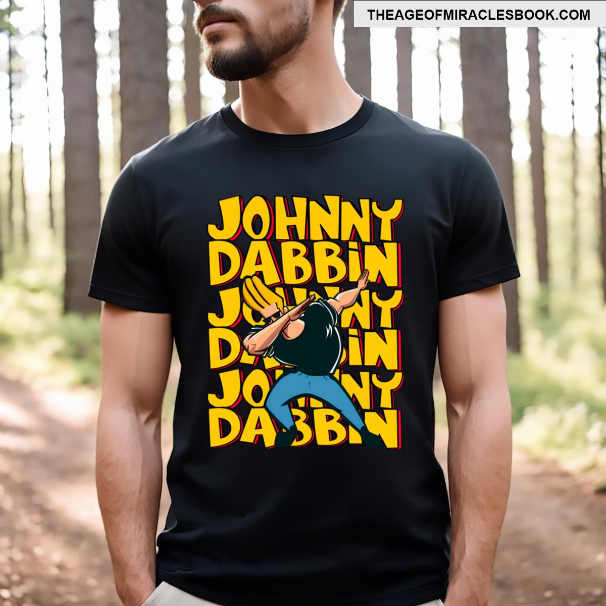Johnny Bravo Dabbin T-shirt