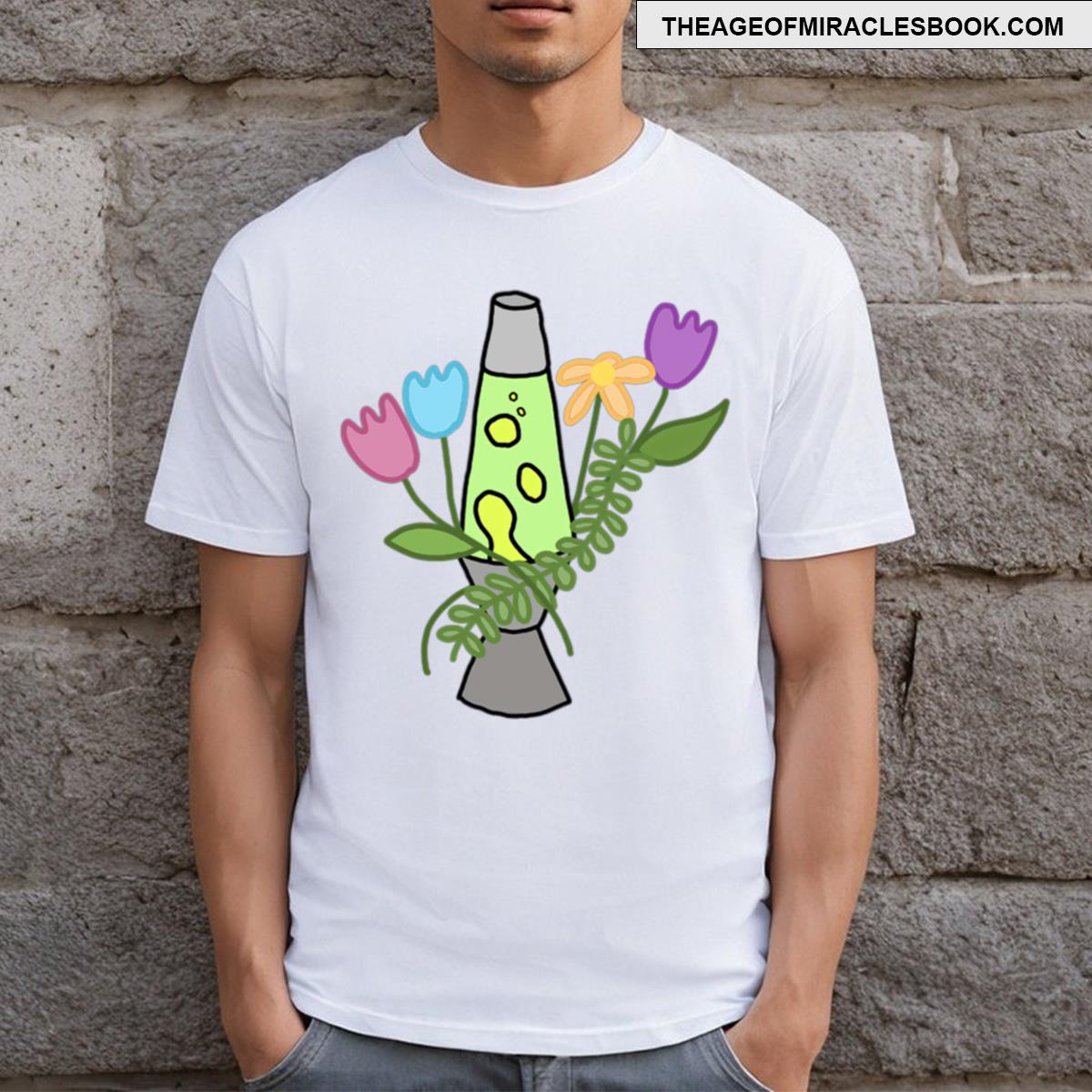 Lava Lamp Flowers T-shirt