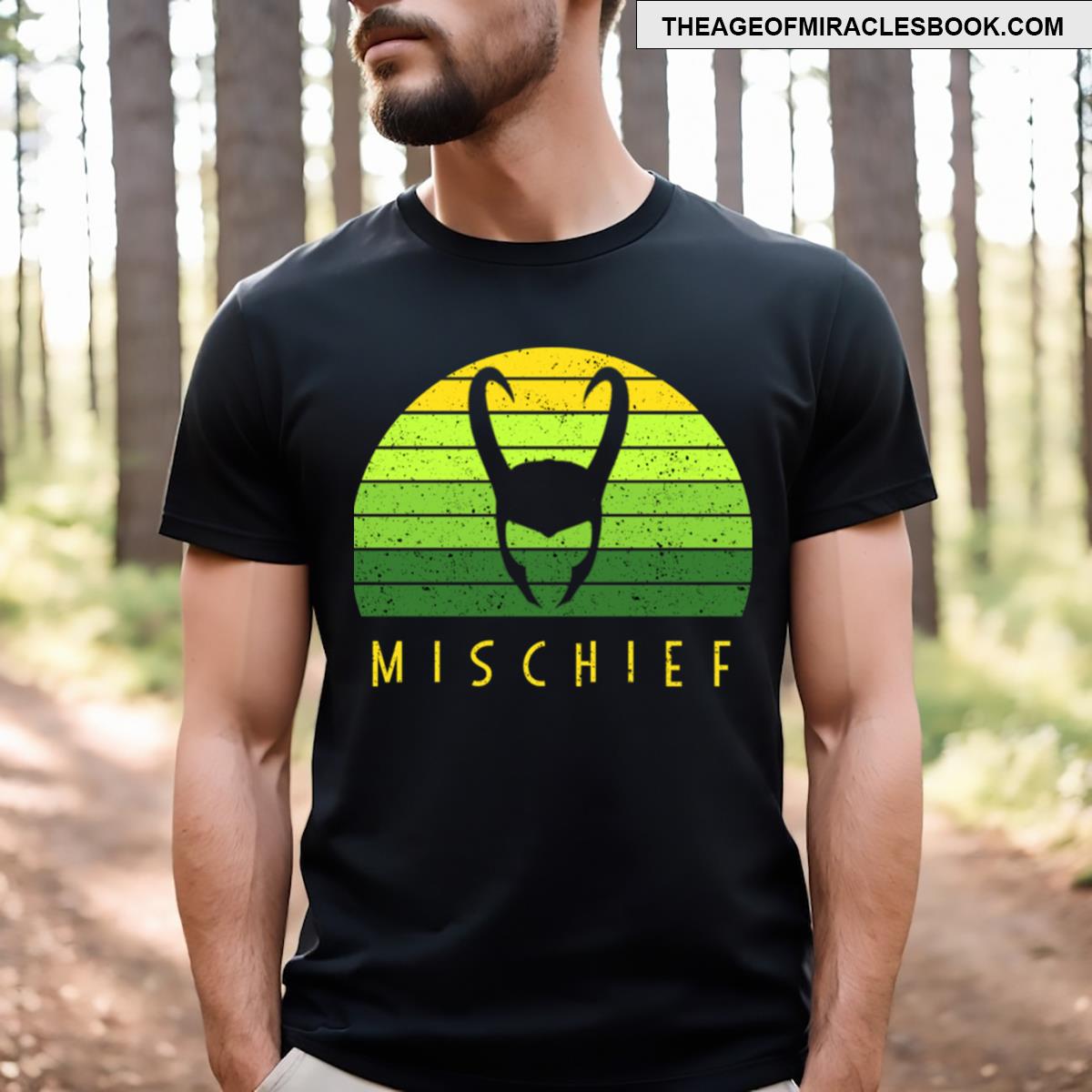 Loki Mischief Distressed T-shirt