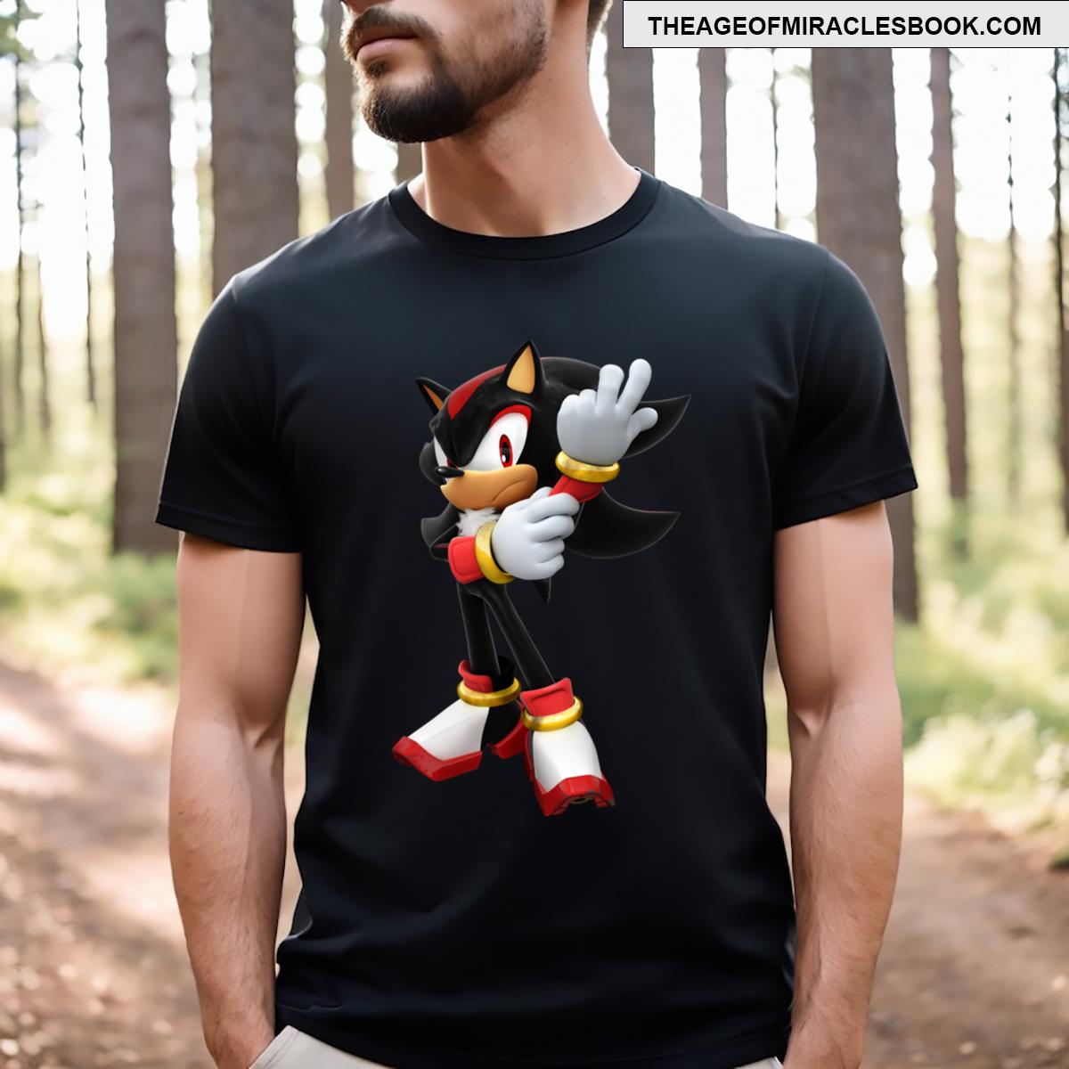 Shadow Sonic The Headgehog T-shirt