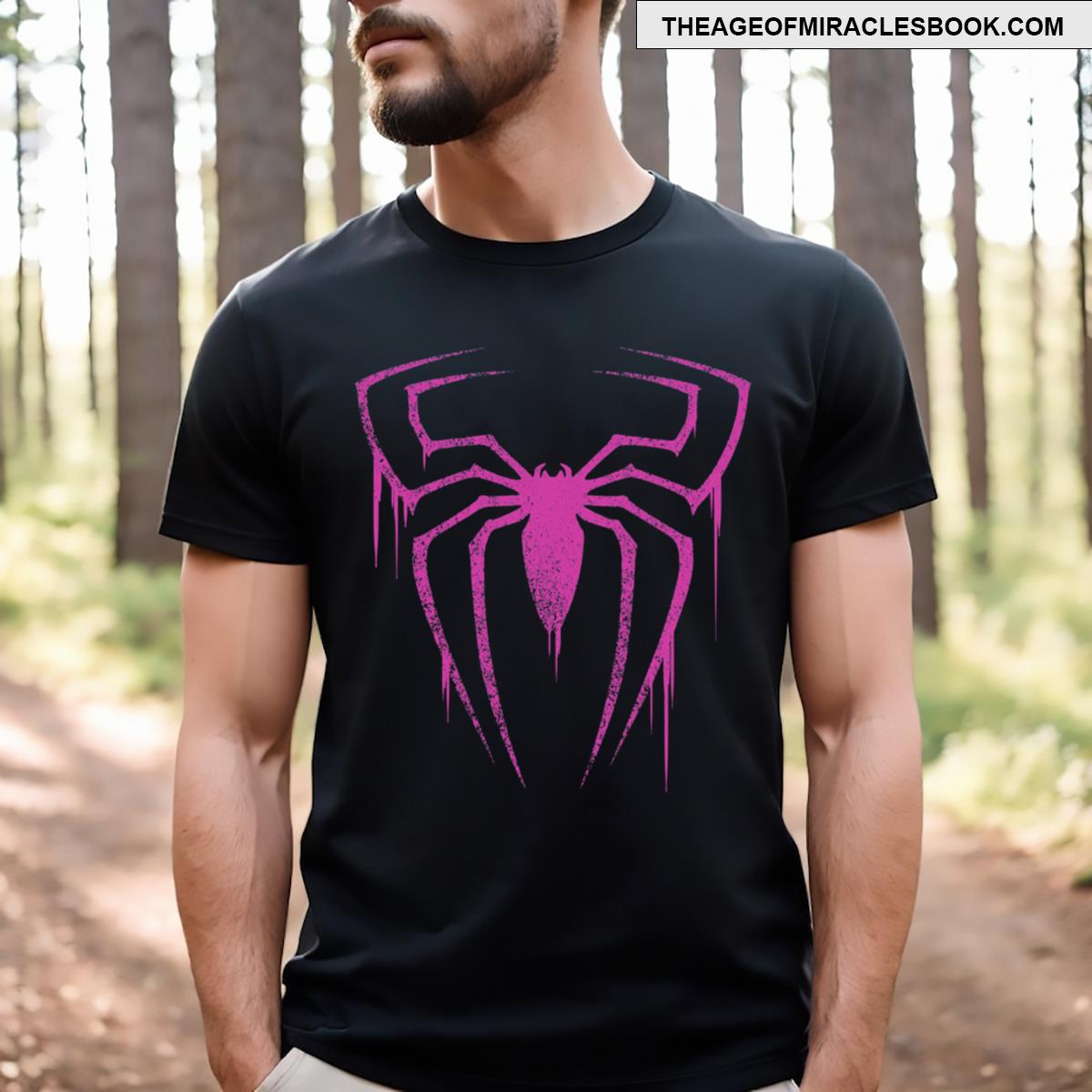 Spider Symbol Pink Version T-shirt