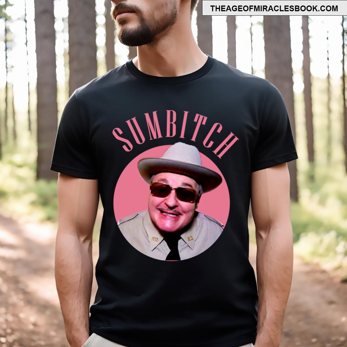 Sumbitch Funny Pink T-shirt