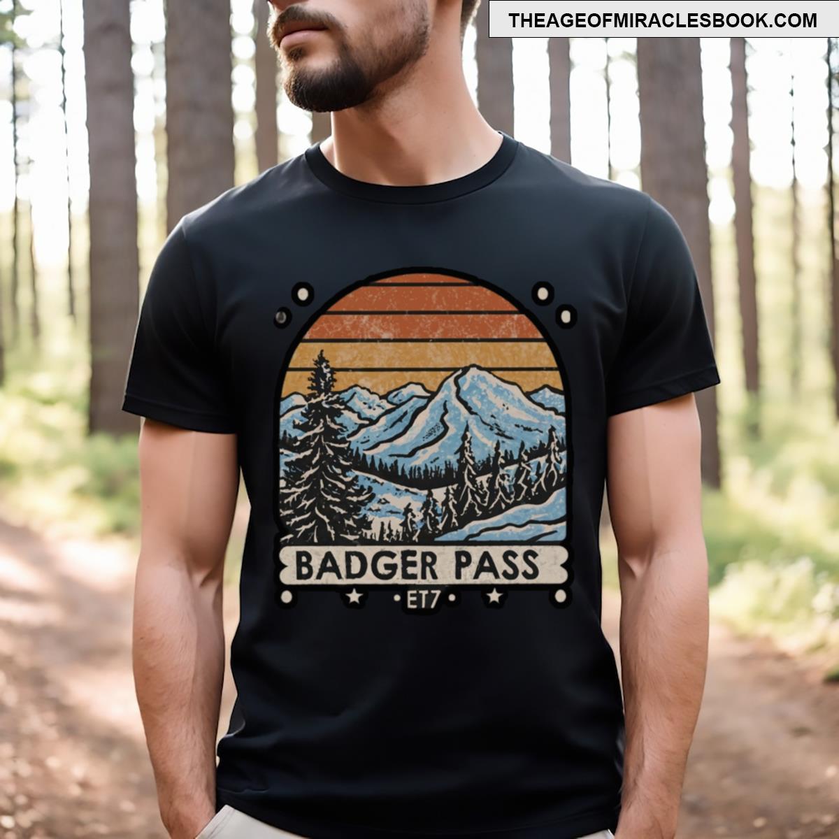 Badger Pass California Essential T-shirt
