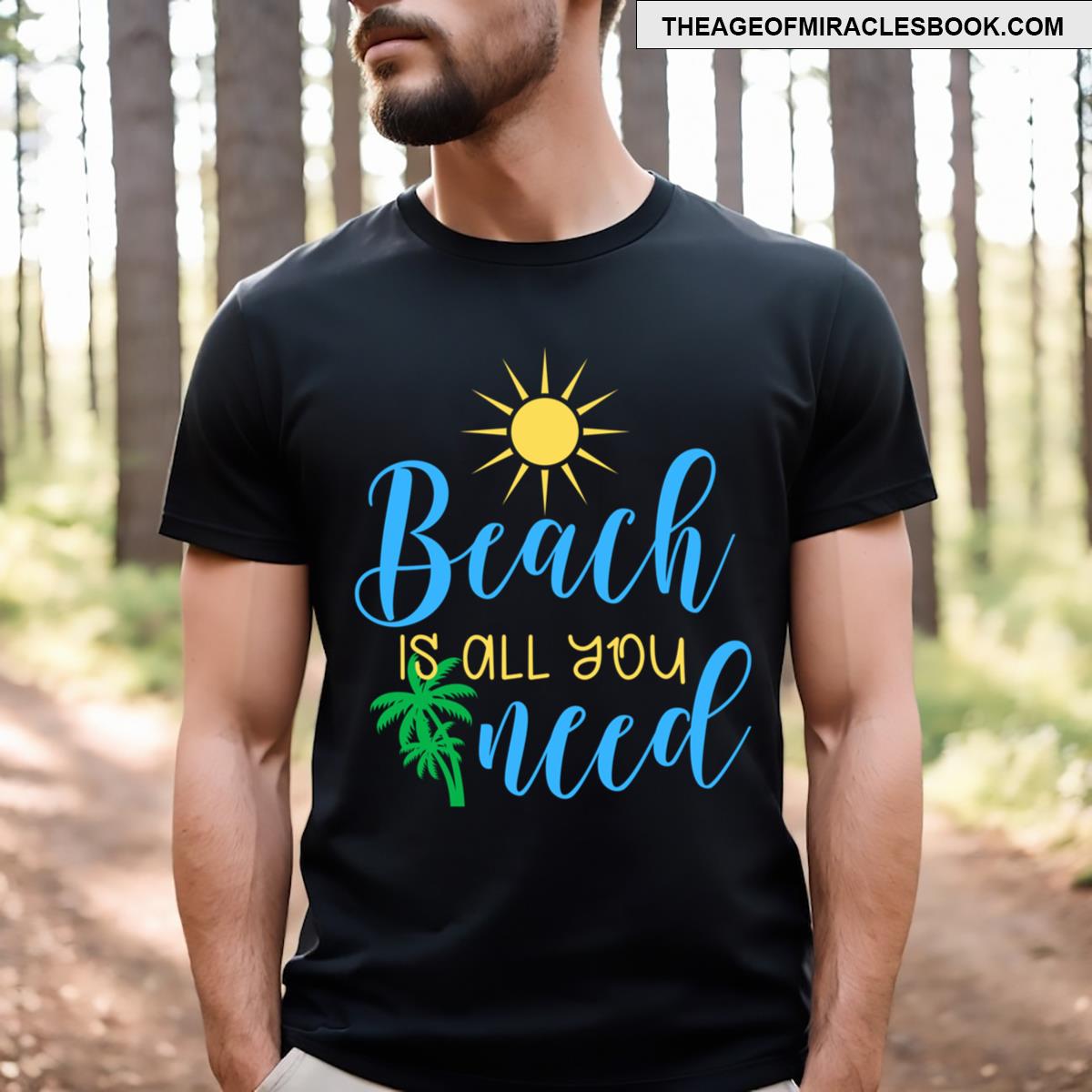 Beach Is All You Need Essential T-shirt