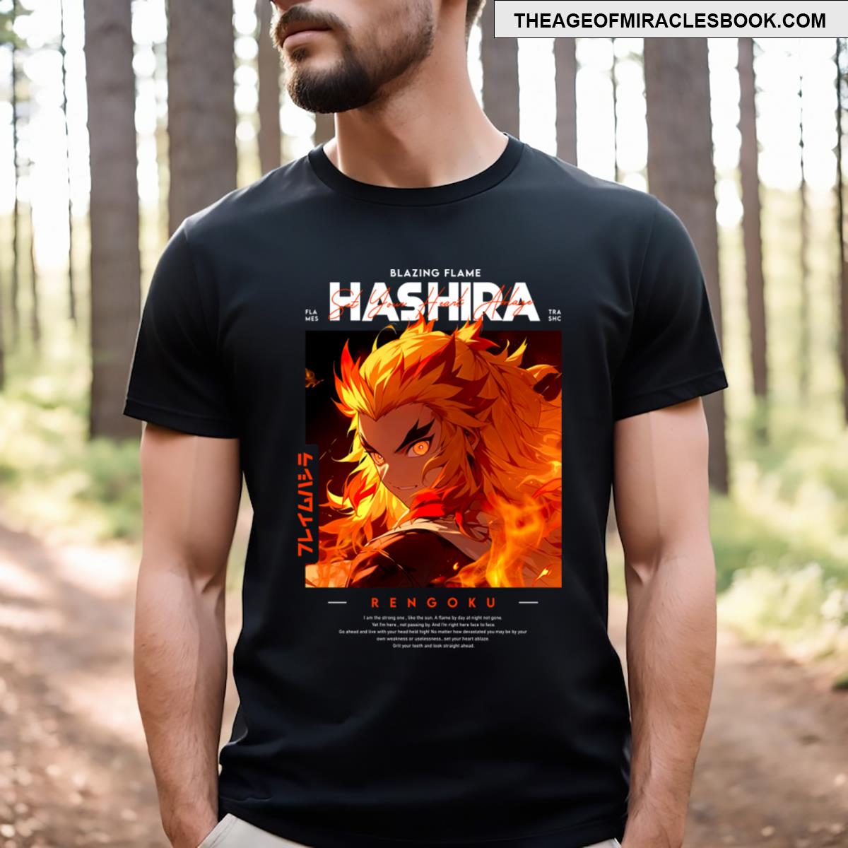 Flame Hashira Demon Slayer T-shirt