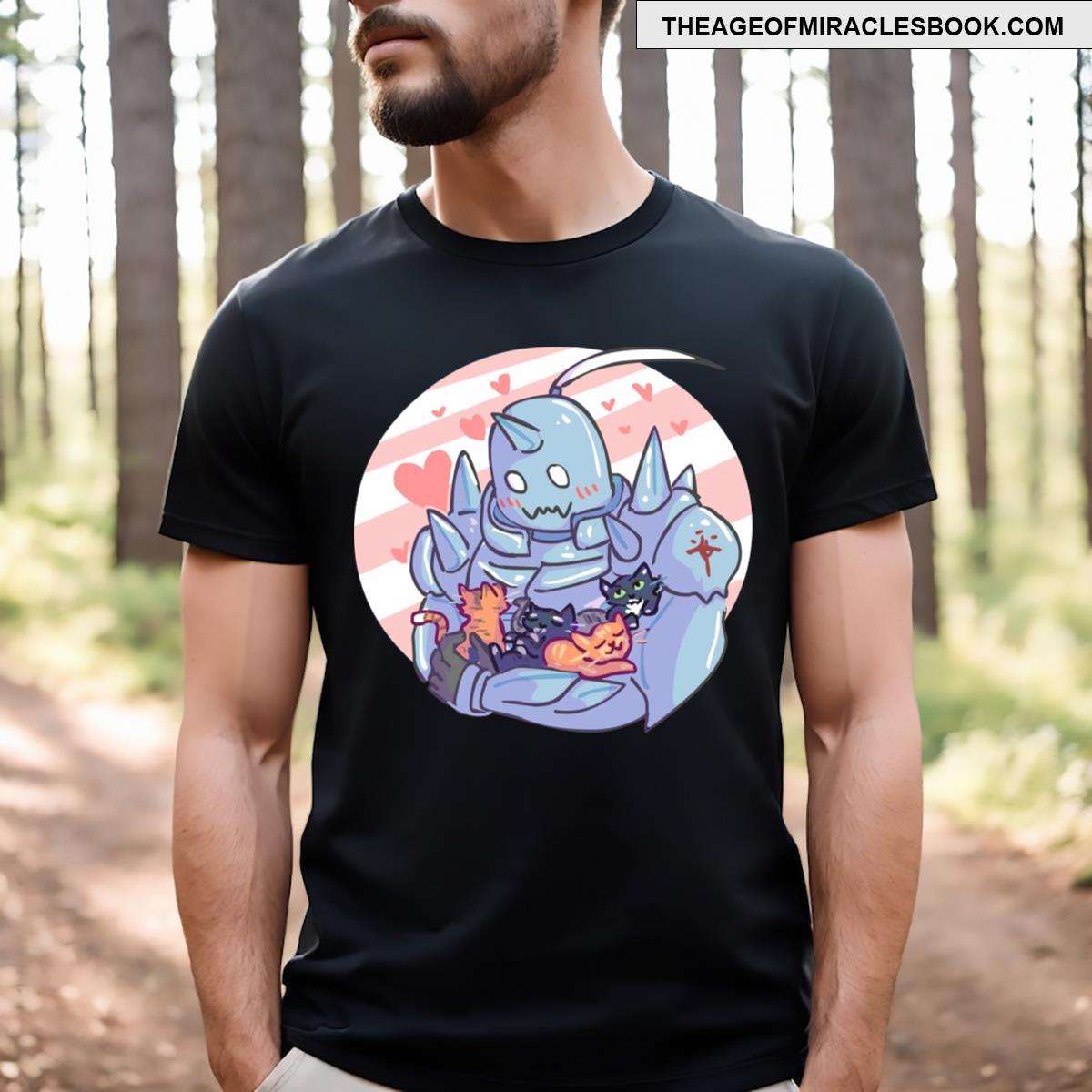 Fullmetal Alphonse And Kittens T-shirt