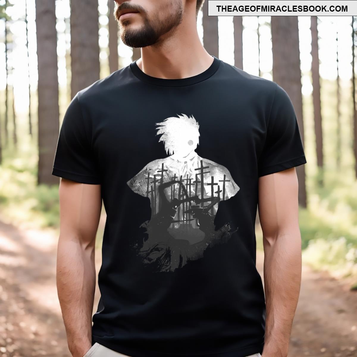 Monochrome Alucard T-shirt