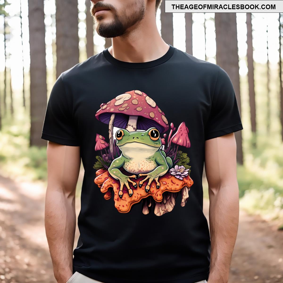 Mushroom Frog T-shirt