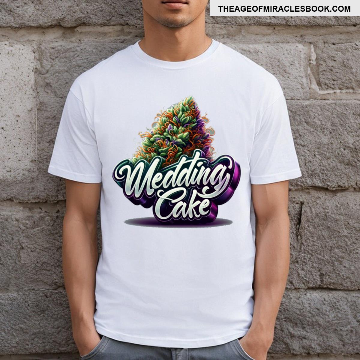 Wedding Cake Cannabis Strain T-shirt