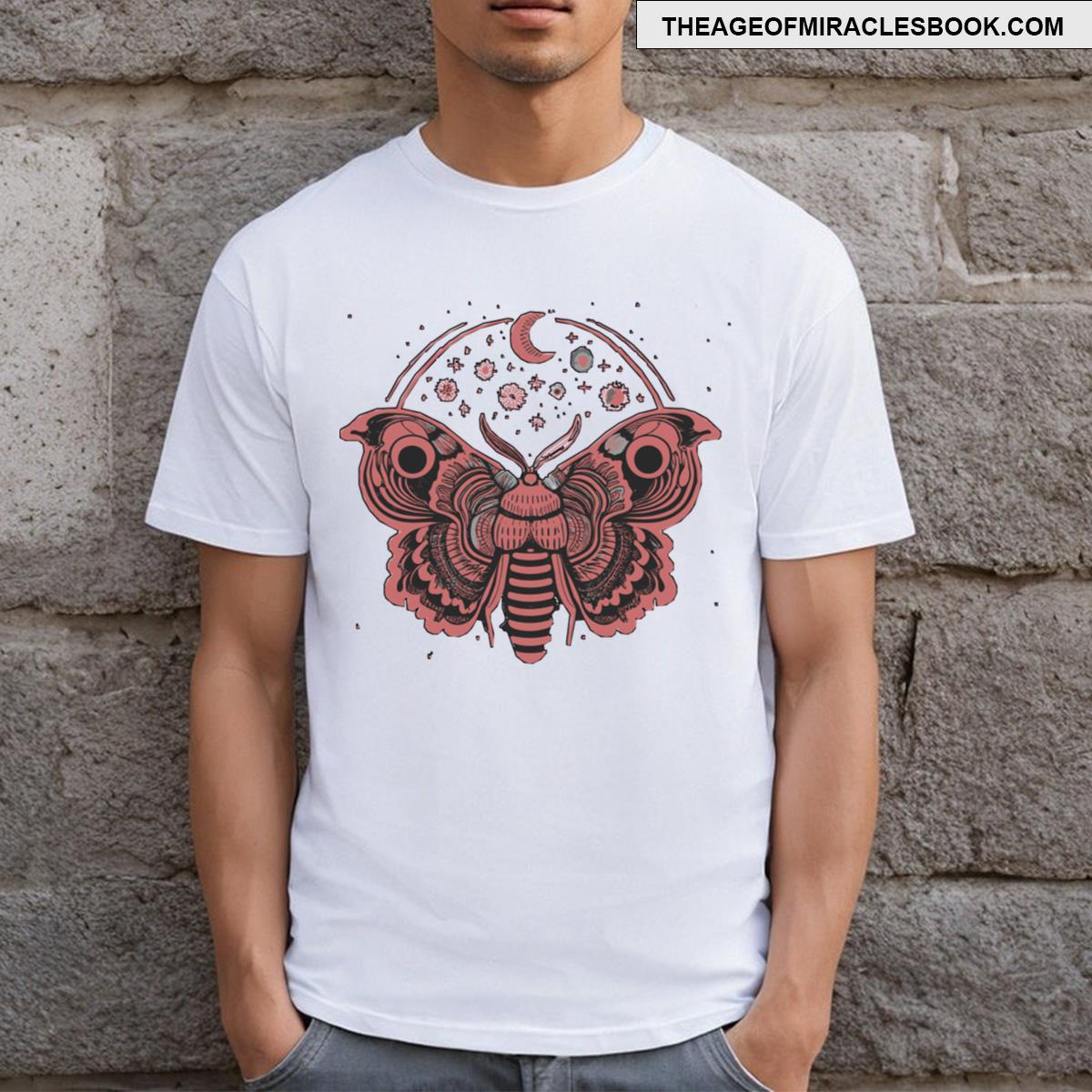 Copper Moon Moth T-shirt