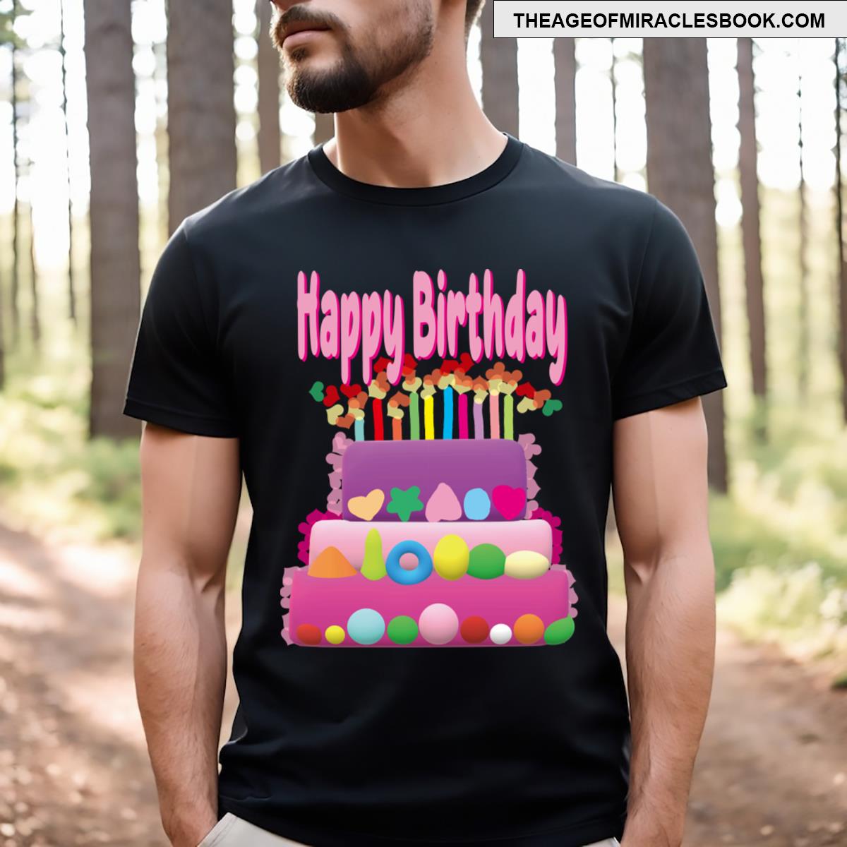 Happy Birthday Cake T-shirt