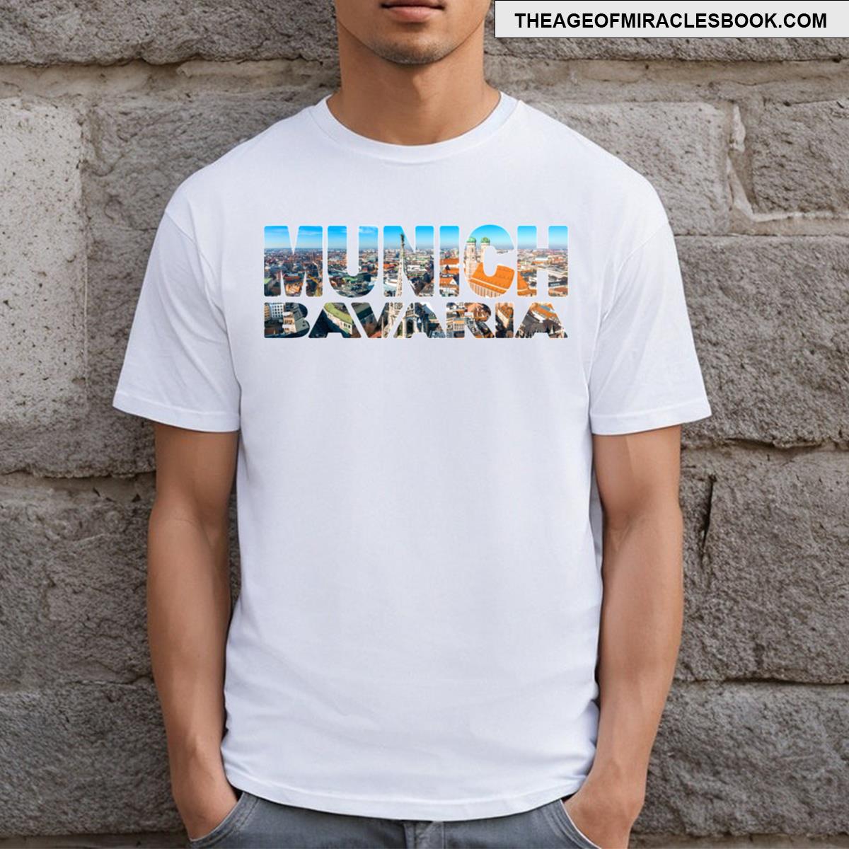 Munchen Bavaria Germany Cityscape T-shirt