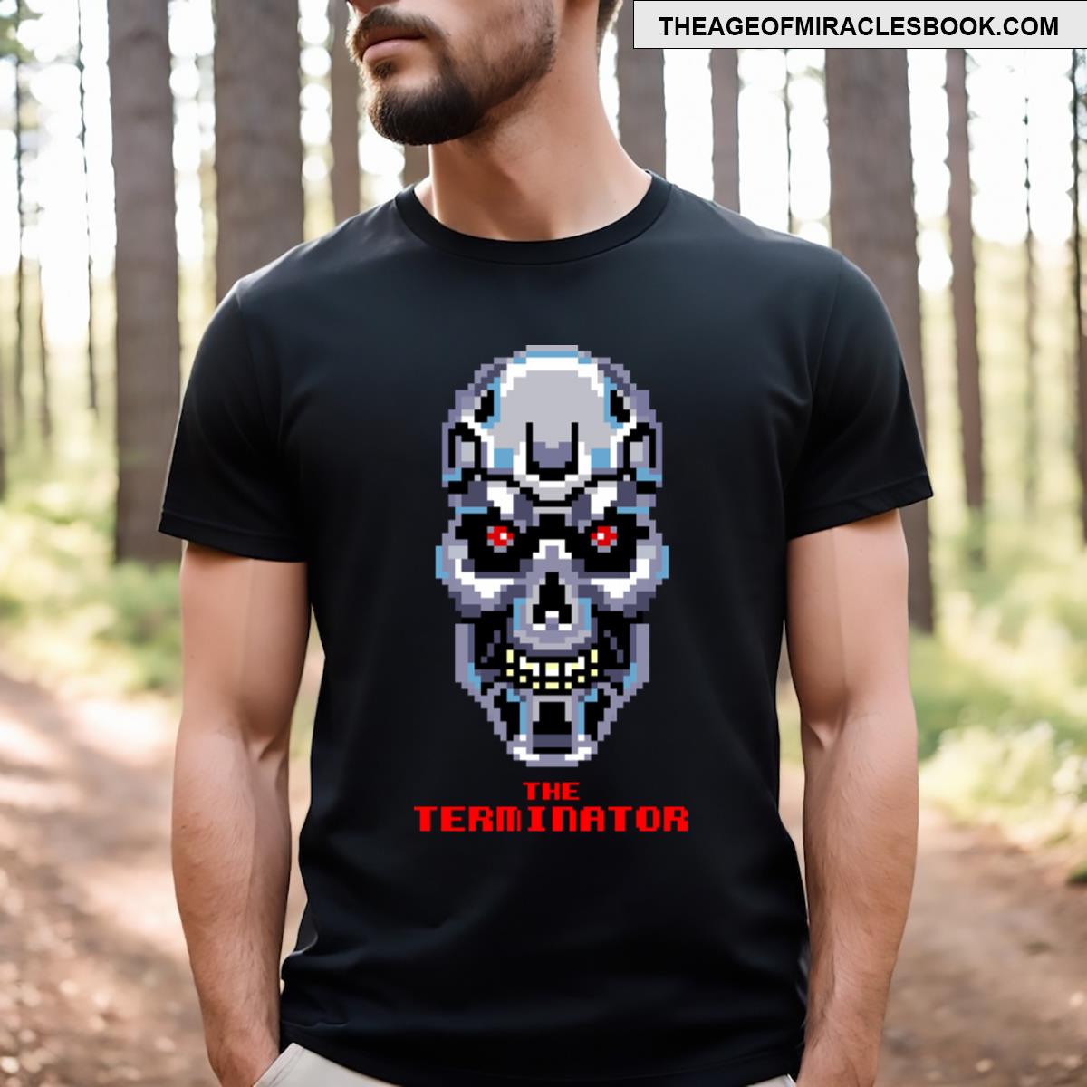 Terminator Pixel Art T-shirt