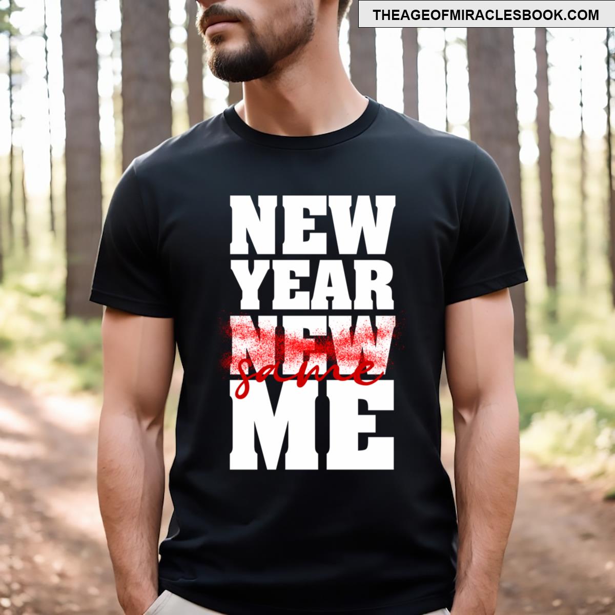 Funny Text New Year’s Resolution Essential T-shirt
