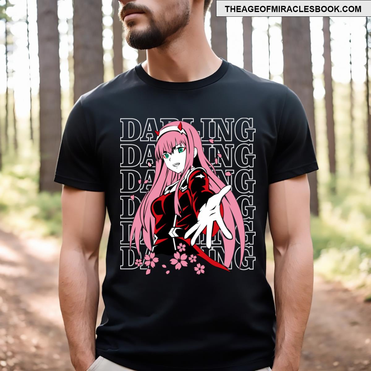 Zero Two Fanart T-shirt