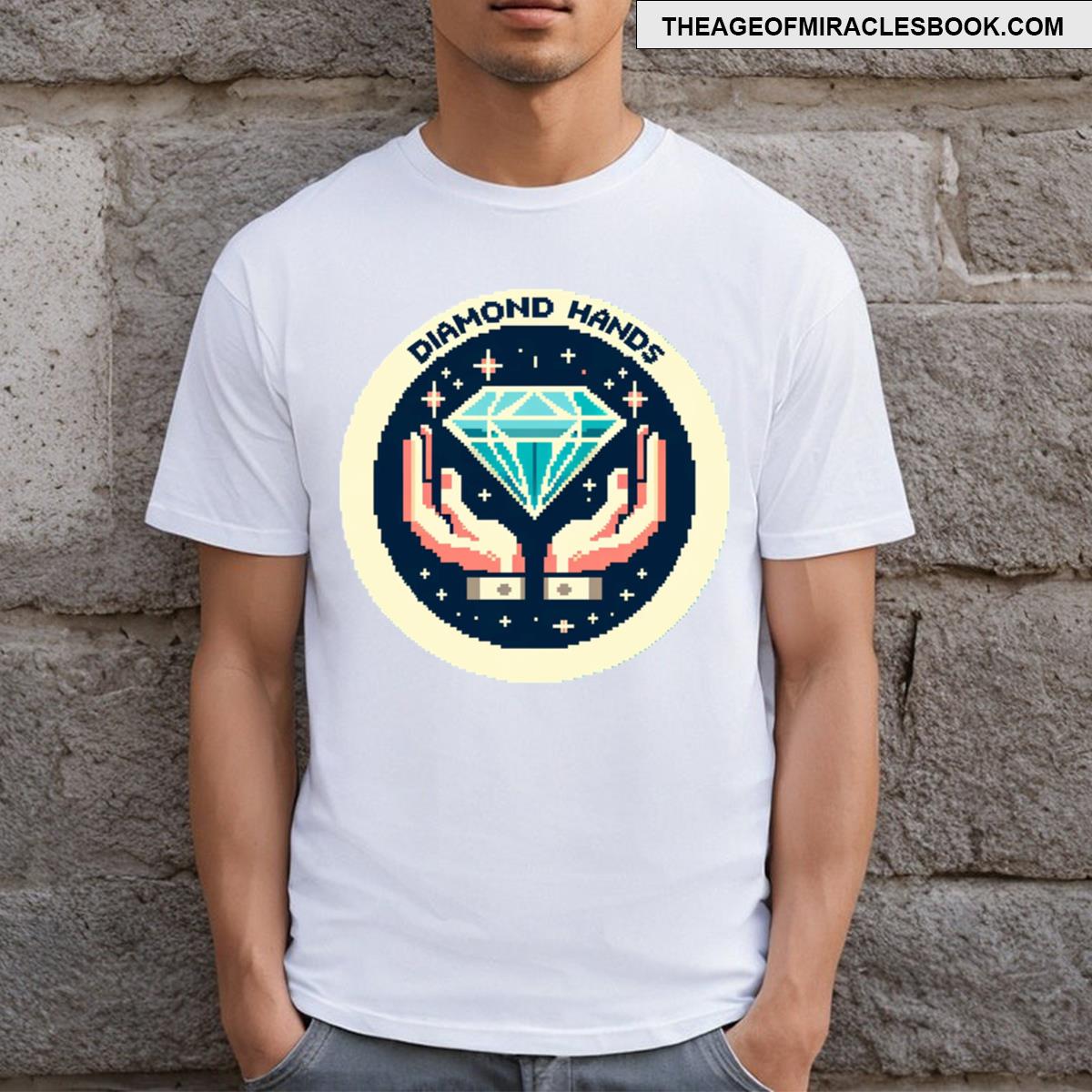 8bit Diamond Hands T-shirt