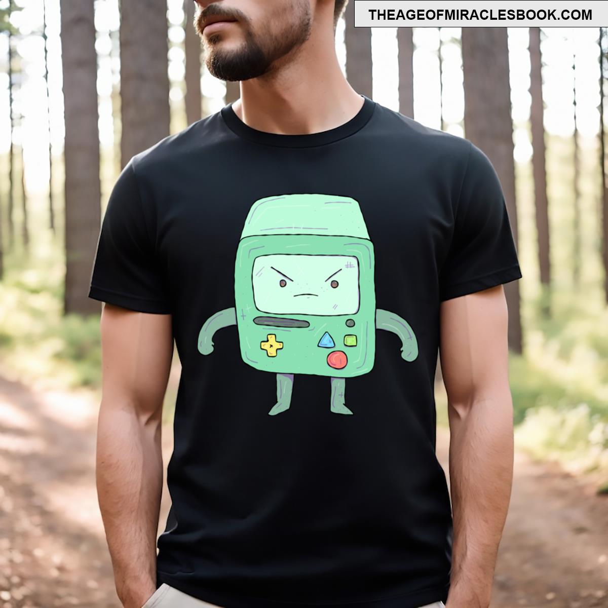Adventure Time Angry Bmo T-shirt