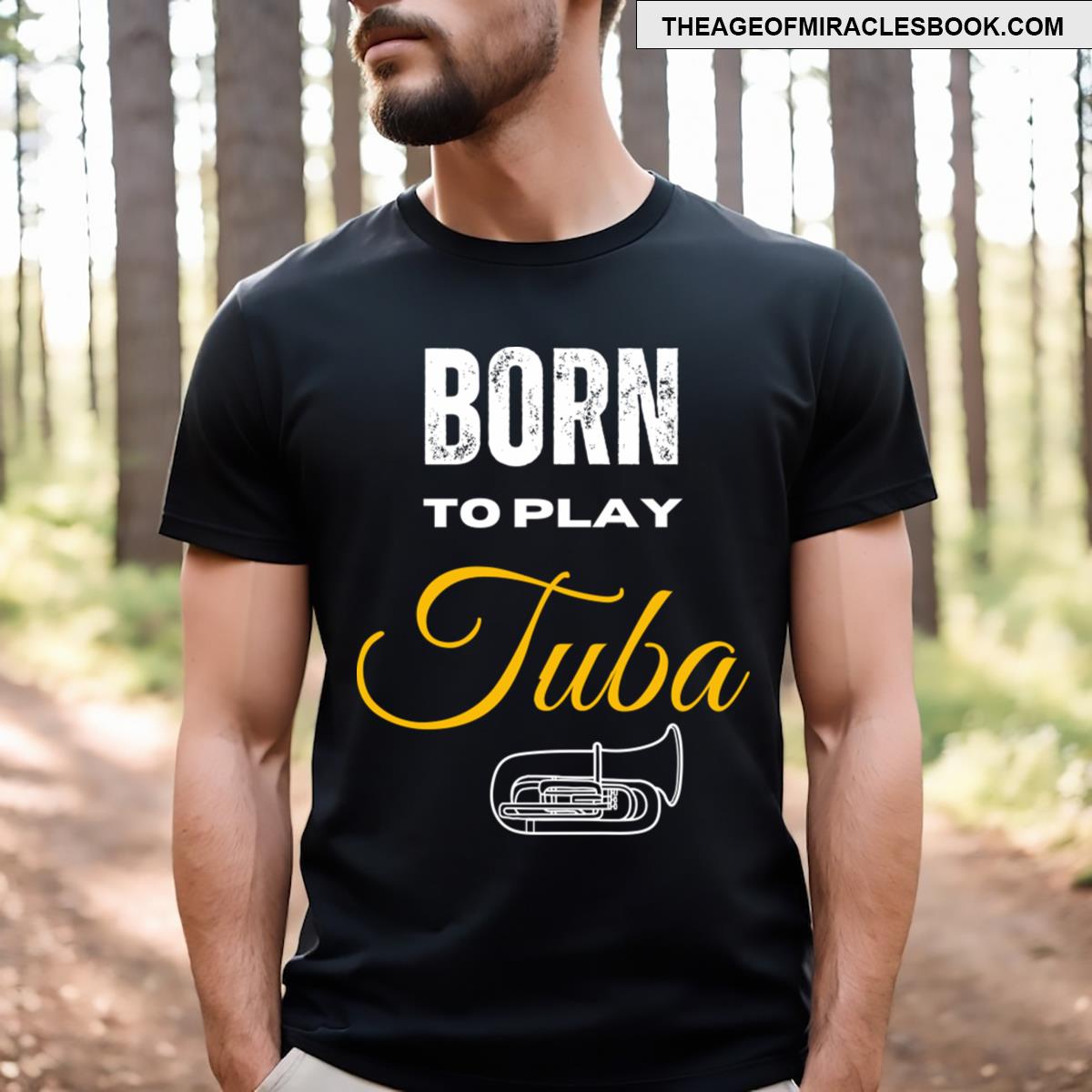 Born To Play Tuba T-shirt