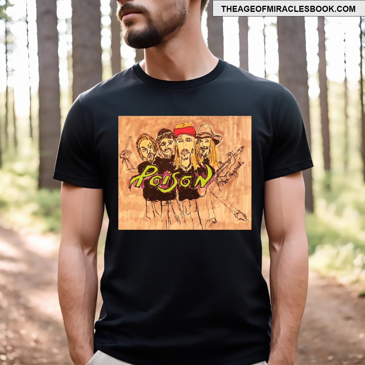 Bret Michaels Poison T-shirt