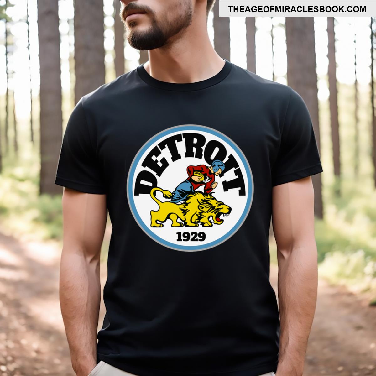 Detroit Lions 1934 945 Version 2 T-shirt