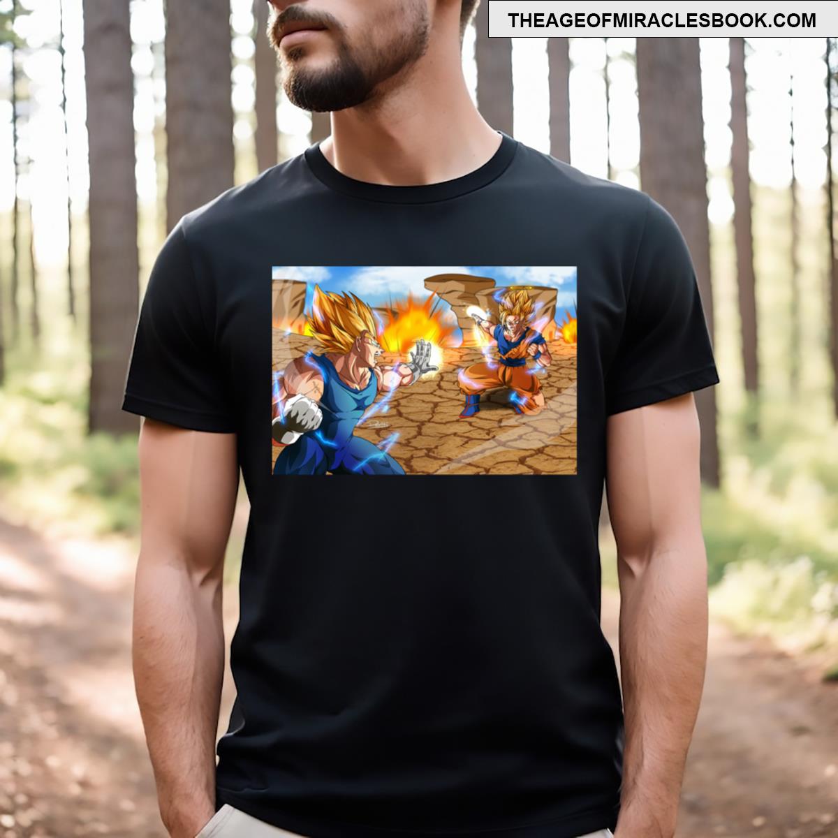 Intense Battle Between Rivals T-shirt