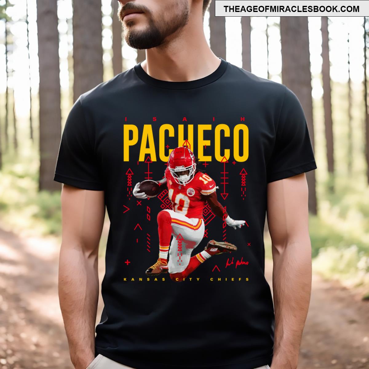 Isiah Pacheco T-shirt