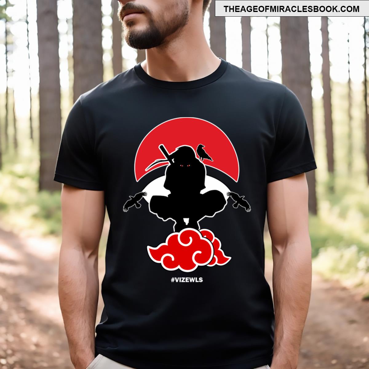 Itachi Crouching Ninja T-shirt