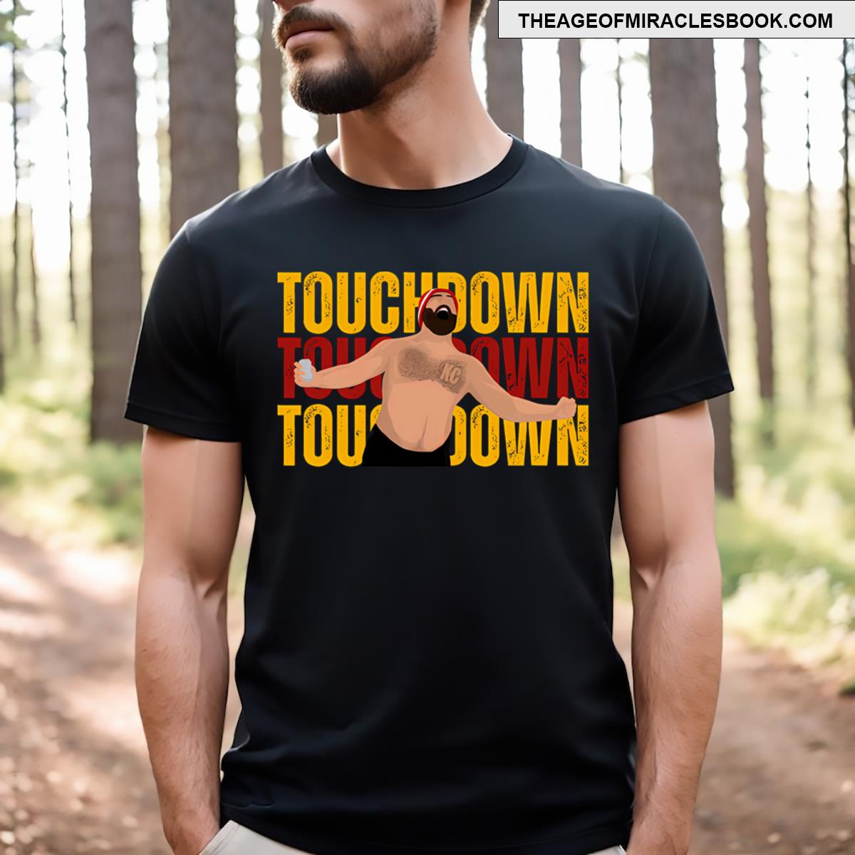 Jason Kelce Chiefs Touchdown T-shirt