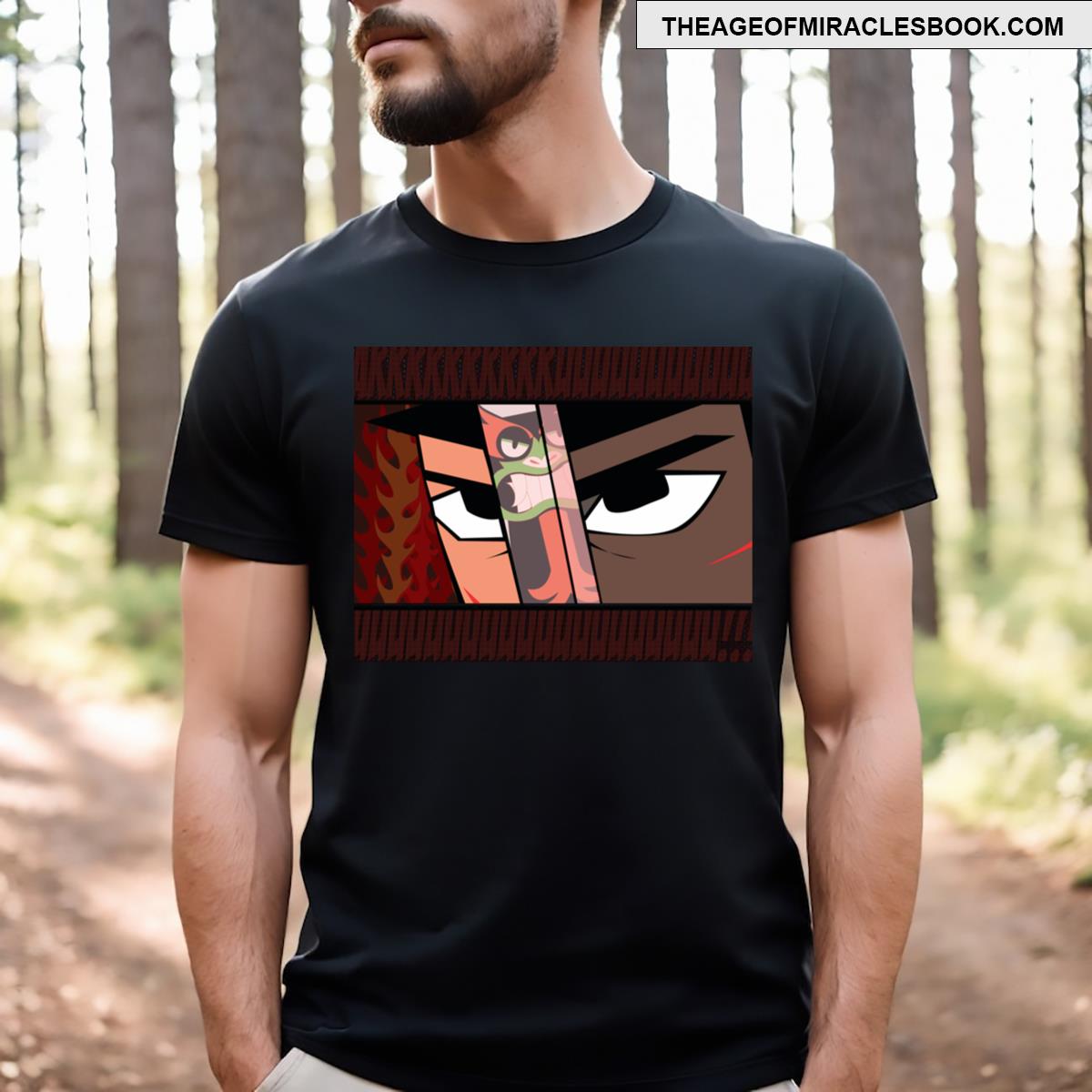 A Samurai Named Jack T-shirt
