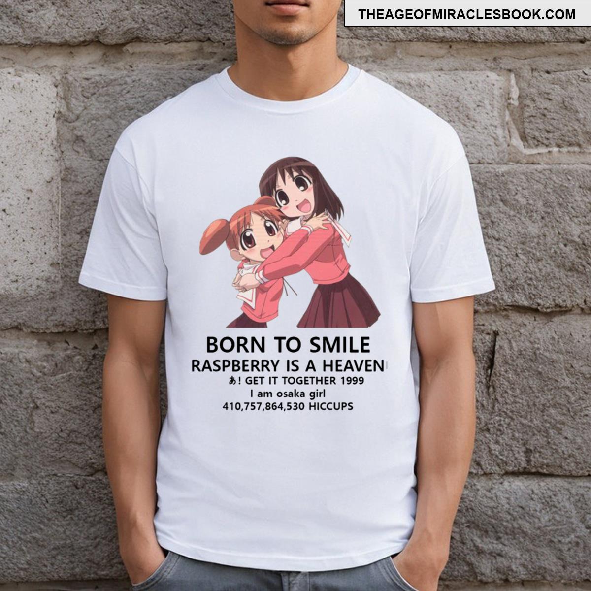 Born To Smile Plain T-shirt