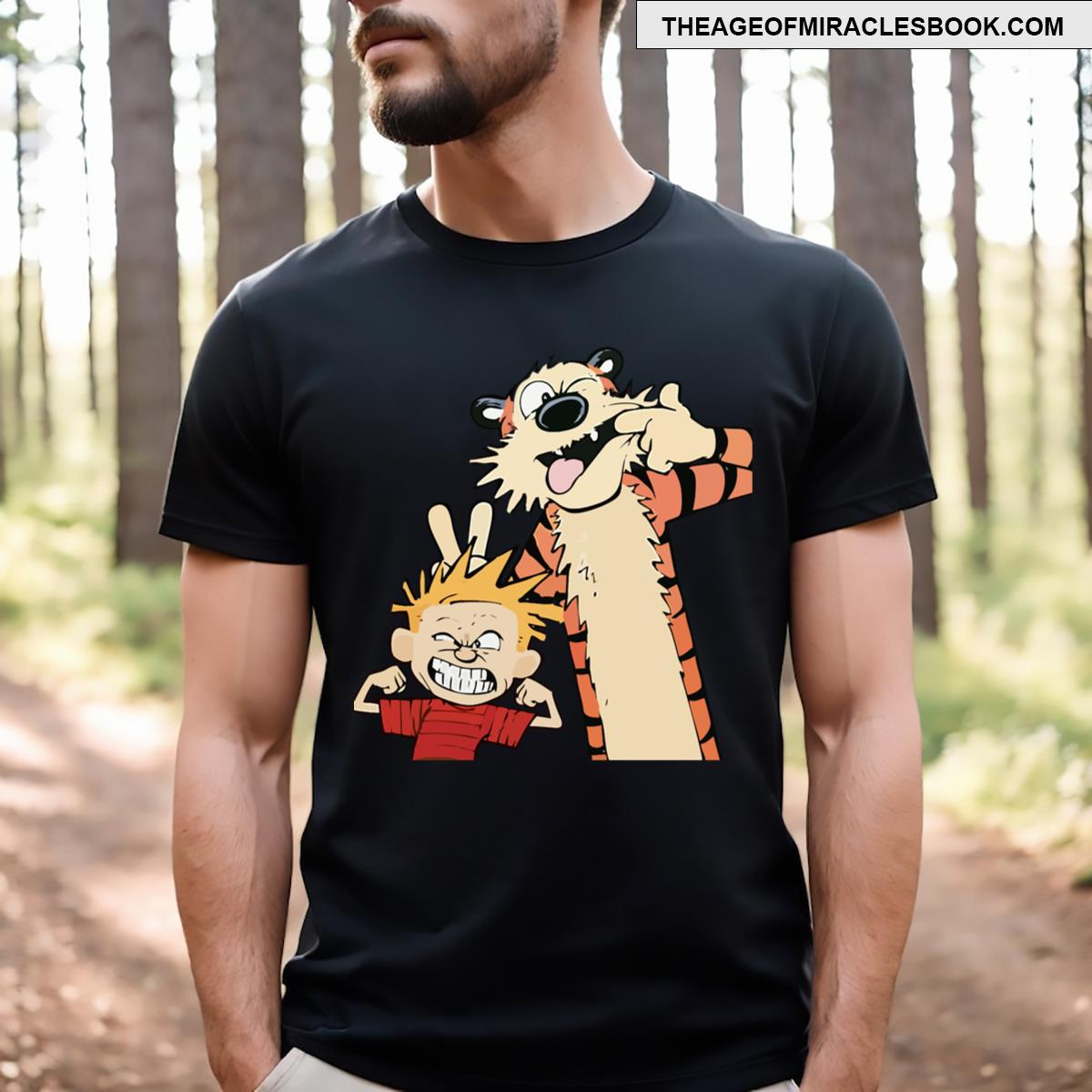 Calv N Hobbs Essential T-shirt