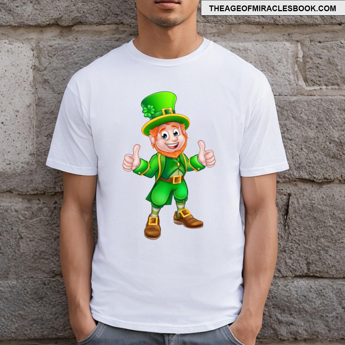 Cartoon Leprechaun T-shirt