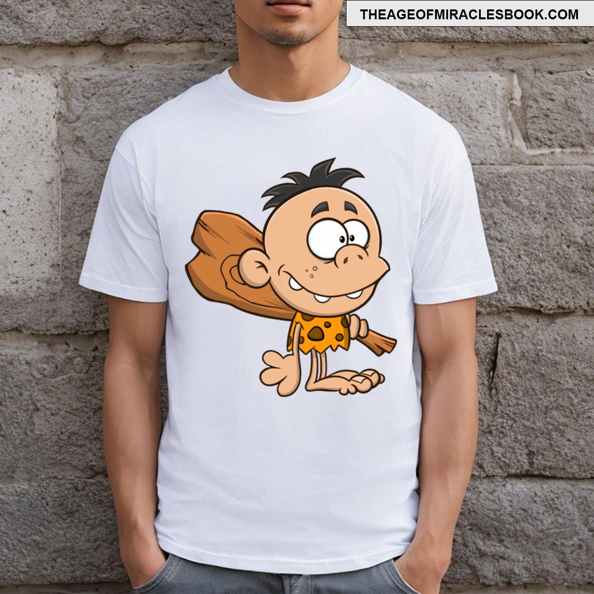 Caveman Cartoon T-shirt