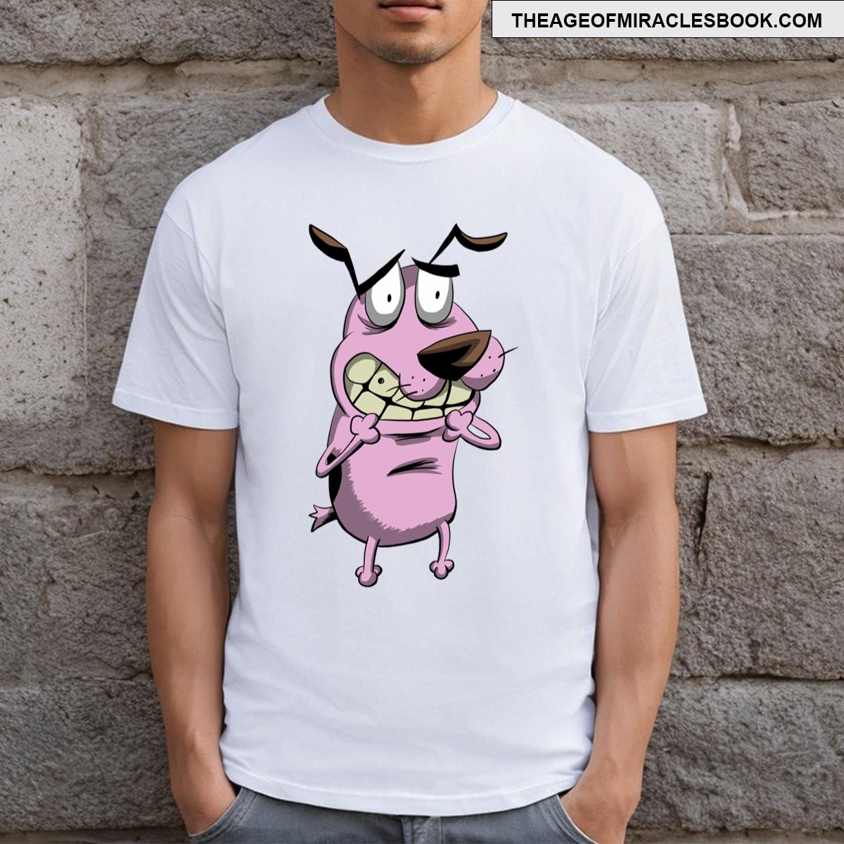 Courage The Cowardly Dog T-shirt