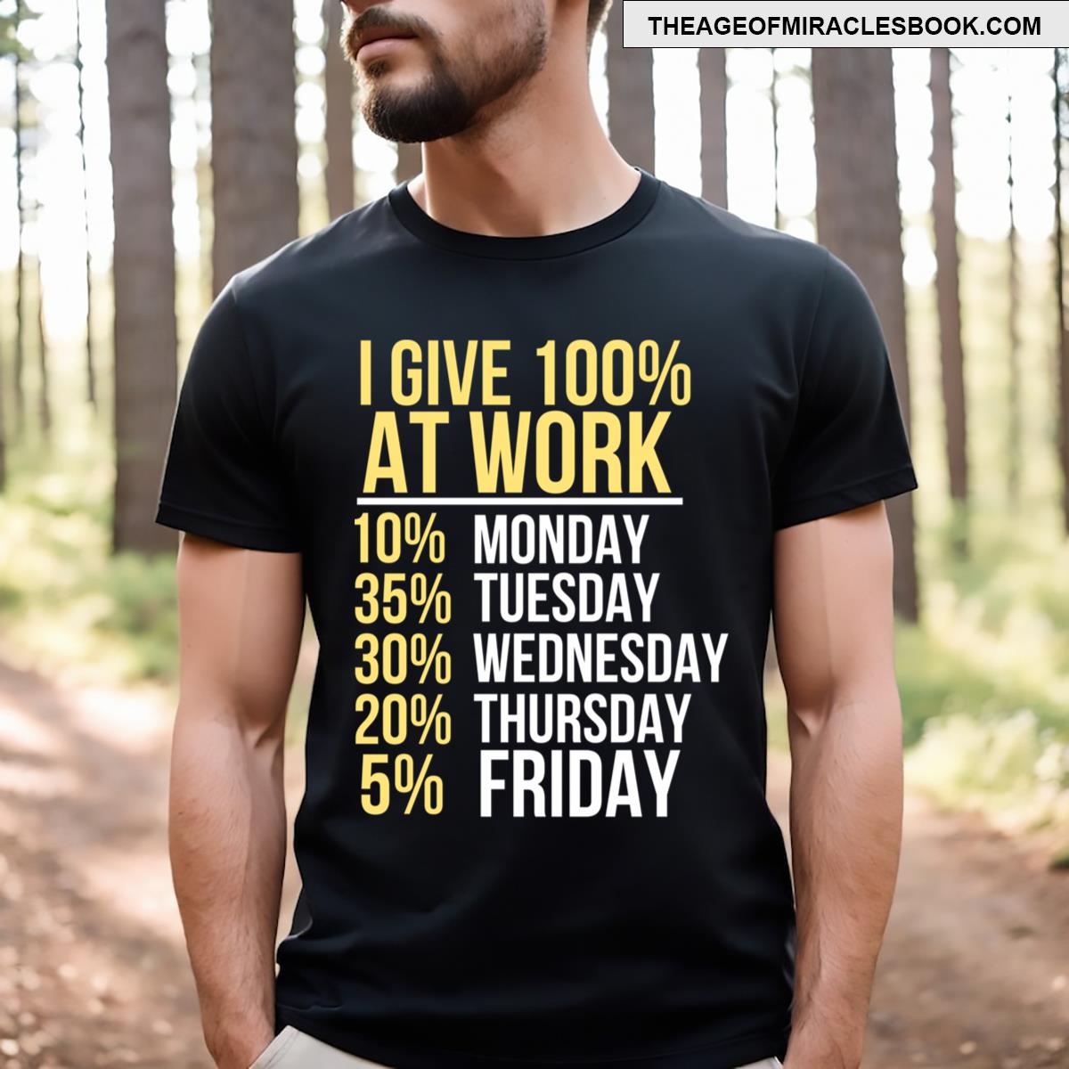 Give 100 At Work Sarcastic Working Funny Essential T-shirt
