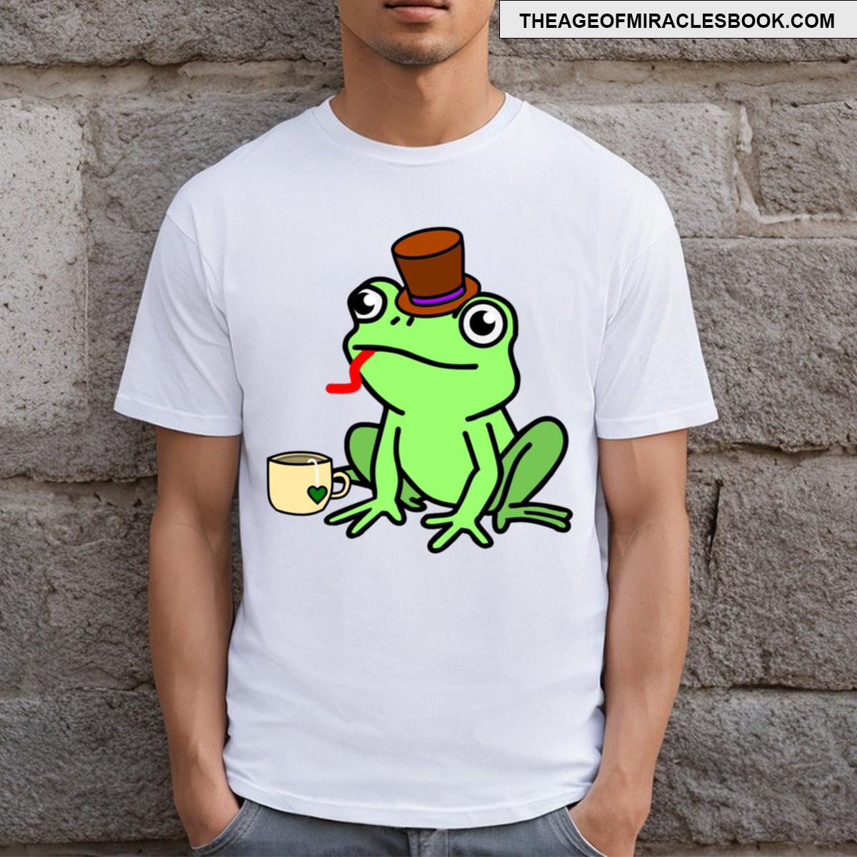 Green Tea Frog T-shirt