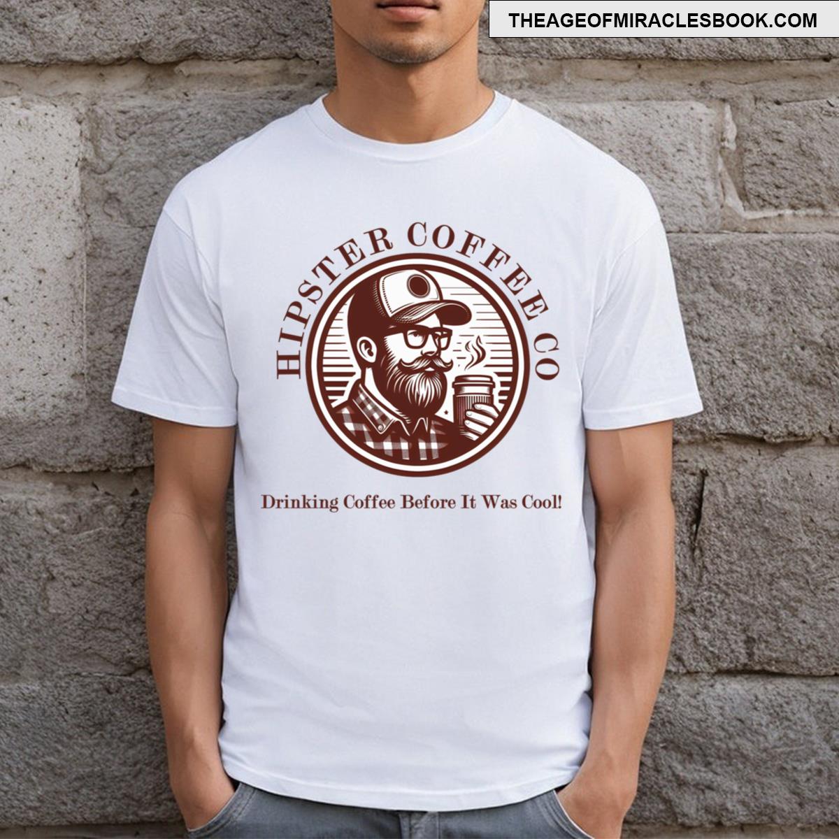 Hipster Coffee Co T-shirt