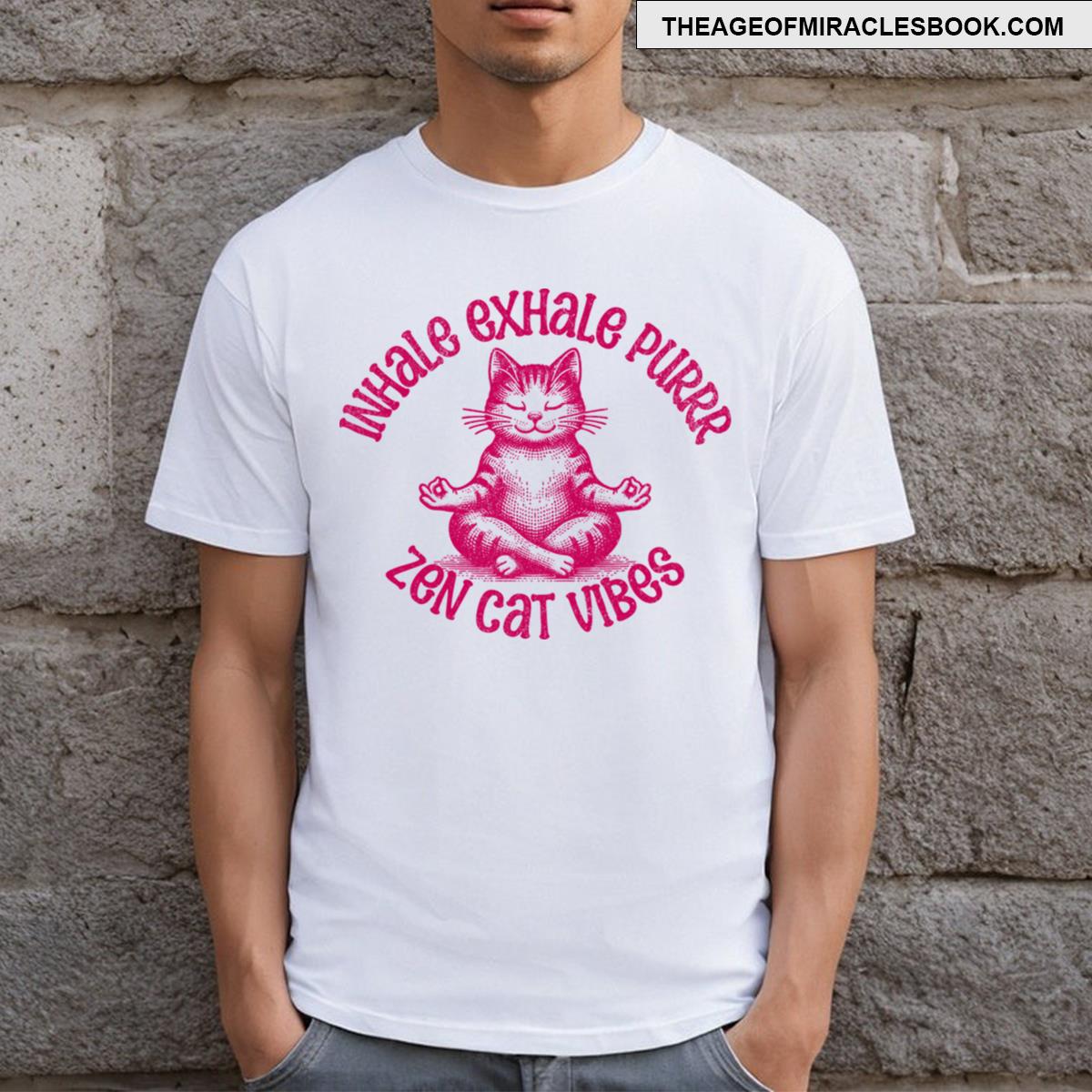 Meditation Cat T-shirt
